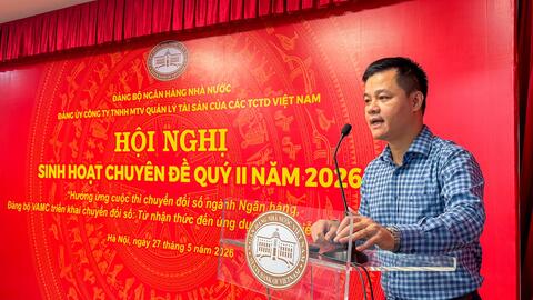 Đảng bộ VAMC: Đẩy mạnh chuyển đổi số từ nhận thức đến ứng dụng thực tiễn