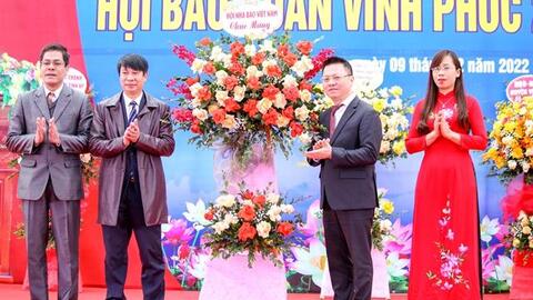 Vĩnh Phúc: Khai mạc Hội Báo Xuân Nhâm Dần 2022