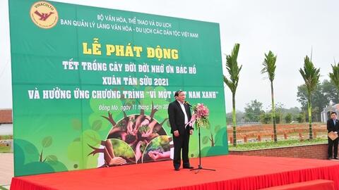 Ngành giáo dục thành phố Lào Cai phát động “Tết trồng cây đời đời nhớ ơn Bác Hồ”