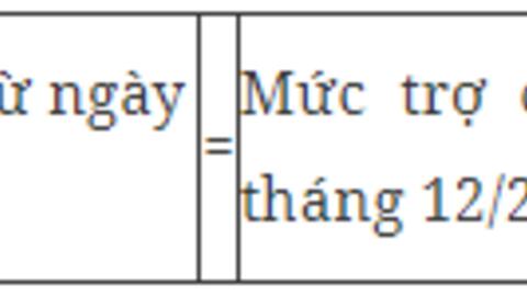 Tăng mức trợ cấp hàng tháng đối với cán bộ xã đã nghỉ việc