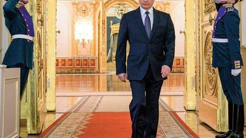 Tỷ lệ tín nhiệm của Tổng thống Putin tăng vọt tại Nga