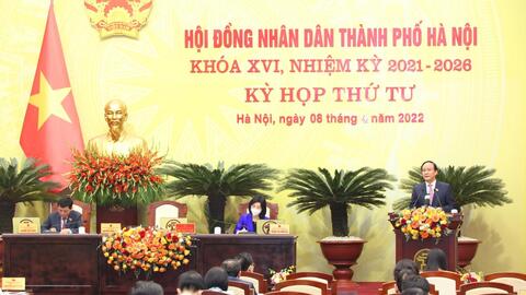 Kỳ họp thứ 4 HĐND thành phố Hà Nội: Tập trung xử lý dứt điểm dự án chậm tiến độ, chậm triển khai