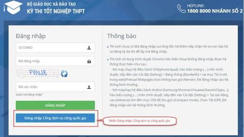 Hướng dẫn chi tiết các bước đăng ký dự thi tốt nghiệp THPT năm 2022 trực tuyến