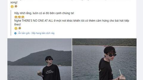 Sơn Tùng M-TP hé mở dự định mới sau khi MV "There's No One At All" bị tiêu hủy