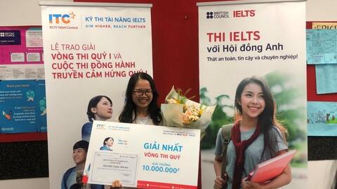 Lộ diện những gương mặt xuất sắc đạt giải vòng thi Quý I Kỳ thi Tài năng IELTS