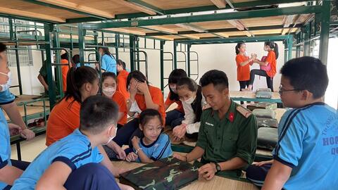 Giáo dục đạo đức, lối sống qua "hành trình làm chiến sĩ"