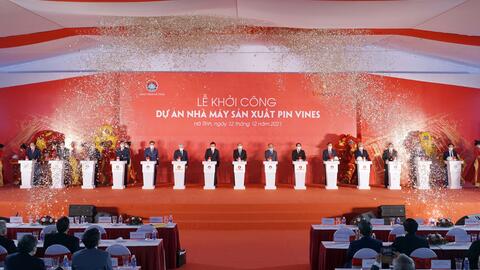 Vingroup chi 6.300 tỷ làm nhà máy pin thứ 2 ở Hà Tĩnh