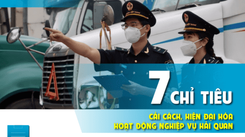 7 chỉ tiêu cải cách, hiện đại hóa hoạt động nghiệp vụ hải quan