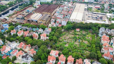 Cận cảnh 4 ô đất sắp xây trường học ở quận đông dân nhất Thủ đô