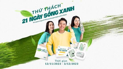 BIDV phát động thử thách “21 NGÀY SỐNG XANH - NHANH TIẾN VỀ NET ZERO”