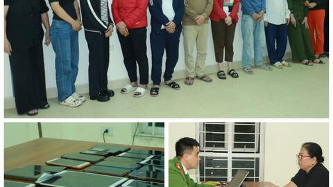 Triệt phá đường dây đánh bạc liên tỉnh bằng số lô, số đề