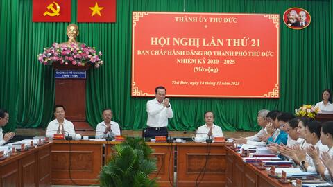 TP Thủ Đức phấn đấu năm 2023 thu ngân sách đạt 11.578 tỉ đồng
