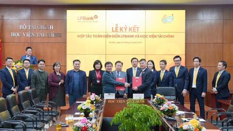 LPBank và Học viện Tài chính ký kết thỏa thuận hợp tác toàn diện