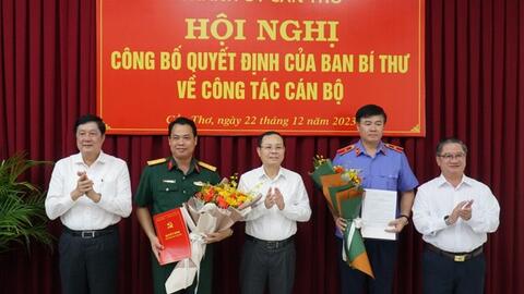 Ban Bí thư Trung ương Đảng chỉ định nhân sự 2 tỉnh, thành
