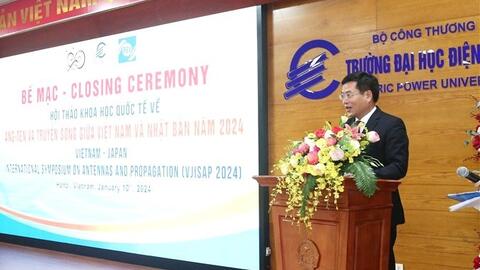 Hội thảo Khoa học quốc tế về Ăng-ten và Truyền sóng Việt Nam - Nhật Bản thành công tốt đẹp