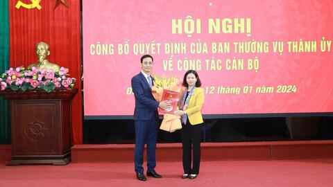 Hà Nội bổ nhiệm Giám đốc Sở Tài nguyên và Môi trường