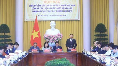Công bố lệnh của Chủ tịch nước về Luật Đất đai với nhiều điểm mới