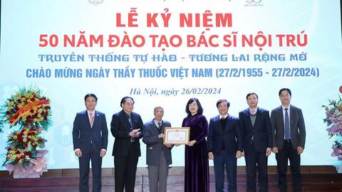 Bác sĩ nội trú là thương hiệu đào tạo của Trường Đại học Y Hà Nội