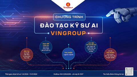 VinBigdata tuyển sinh đào tạo kỹ sư AI mùa 5