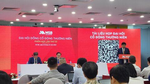 Lợi nhuận tăng nhẹ, MSB đã chi bao nhiêu cho dàn lãnh đạo trong năm 2023