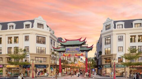 Cận cảnh khu phố đậm chất Trung Hoa sắp ra mắt tại Ocean City