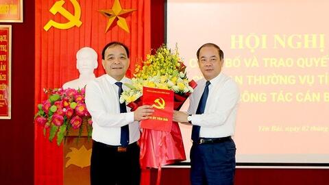 Yên Bái: Bí thư Huyện ủy Trấn Yên làm Bí thư Đảng ủy Khối Cơ quan và Doanh nghiệp