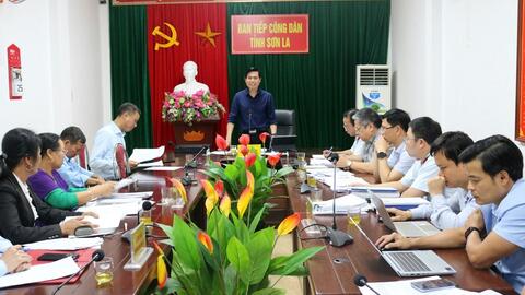Chánh Thanh tra tỉnh chủ trì thực hiện kế hoạch tiếp công dân phục vụ Đại hội Đảng các cấp