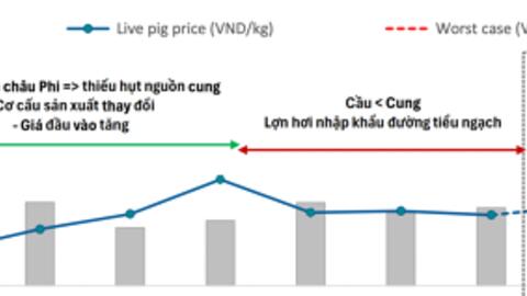 Bức tranh kinh doanh nửa năm của doanh nghiệp chăn nuôi: Giá bán tăng nhưng lợi nhuận phân hoá