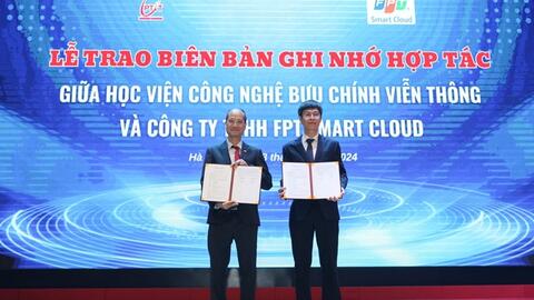 FPT Smart Cloud hợp tác PTIT đào tạo Trí tuệ nhân tạo chuẩn quốc tế