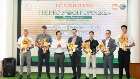 SONKIM LAND tự hào đồng hành cùng Giải Golf Thủ Đức mở rộng lần thứ 3 năm 2024