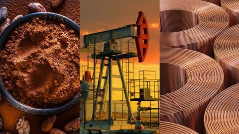 Thị trường ngày 17/12: Giá dầu giảm, vàng, cao su, quặng sắt tăng, cacao đạt đỉnh 7,5 tháng
