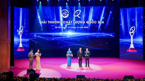 Vinh danh 133 doanh nghiệp đạt Giải thưởng Chất lượng Quốc gia