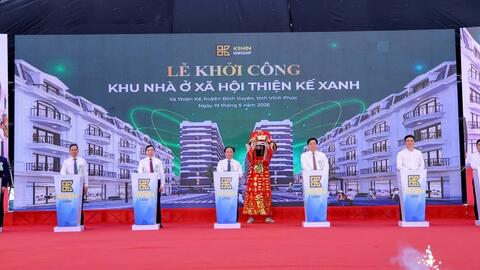 Vĩnh Phúc triển khai dự án Khu nhà ở xã hội Thiện Kế xanh