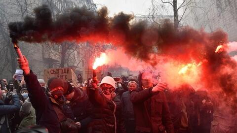 Right Sector bắt tay với liên minh ly khai ký thỏa thuận gây bất ổn