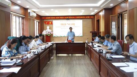 Thử nghiệm vận hành Hội nghị giao ban Thường trực Đảng uỷ phường Sa Pa lần thứ nhất