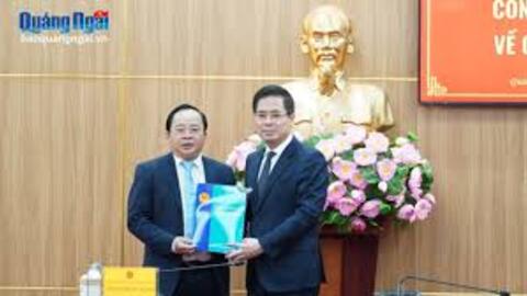 Ông Nguyễn Văn Điệu được bổ nhiệm giữ chức vụ Chánh Thanh tra tỉnh Quảng Ngãi