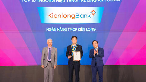KienlongBank khẳng định tầm vóc bằng cú đúp giải thưởng và sức bật 30 năm phát triển