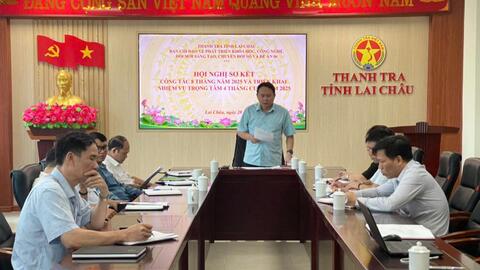 Ứng dụng VNEID góp phần nâng cao chất lượng phục vụ trong Thanh tra tỉnh Lai Châu