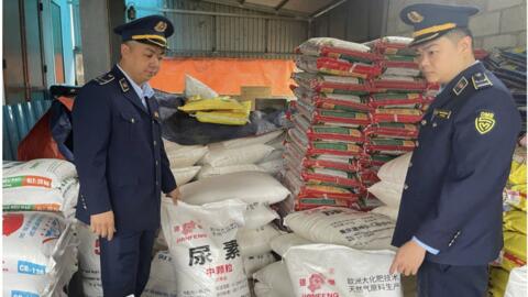 Cao Bằng: Thu giữ 2.500 kg phân đạm Trung Quốc nhập lậu