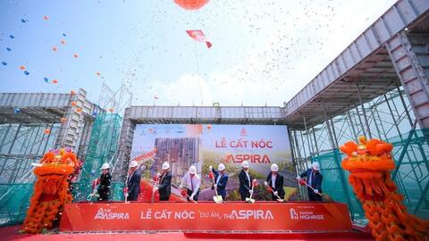 The Aspira cất nóc vượt tiến độ: Uy tín, nội lực vững vàng của Sai Gon High Rise