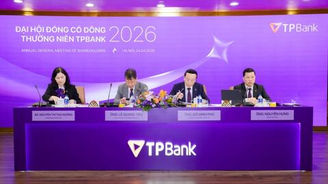 Lãnh đạo TPBank nói gì tại đại hội đồng cổ đông thường niên 2026?