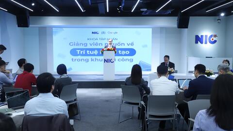 Thúc đẩy ứng dụng trí tuệ nhân tạo (AI) trong khu vực công