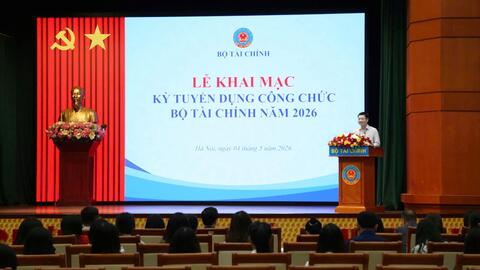 119 thí sinh bước vào Vòng 2 kỳ tuyển dụng công chức Bộ Tài chính năm 2026