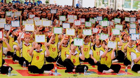 Hơn 11.000 học sinh vẽ tranh "Góc nhìn trước thiên tai"