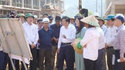 Huy động tổng lực đẩy nhanh tiến độ xây dựng trường nội trú vùng biên Quảng Trị