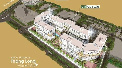 Hồ sơ tham gia bốc thăm nhà ở xã hội Khu đô thị mới Kim Chung gấp 4 lần nguồn cung căn hộ