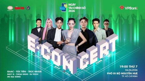 Dàn sao V-pop mang loạt bản hit đình đám đến E-Concert tại Ngày tài chính số 2026