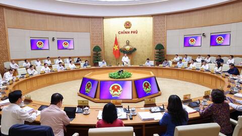 Nghị quyết phiên họp Chính phủ thường kỳ tháng 5/2026