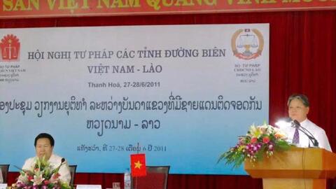 Hội nghị Tư pháp biên giới Việt Nam - Lào: Dấu ấn hợp tác vì đường biên hòa bình, phát triển