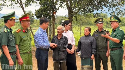 Khởi công xây dựng "Nhà nghĩa tình biên giới Việt Nam - Lào" tại Quảng Trị và Sê Pôn